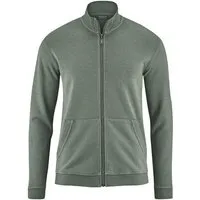 HempAge HempAge Herren Sweat-Jacke Hanf/Bio-Baumwolle, Thyme (grün), – Produktbild 1 von 2