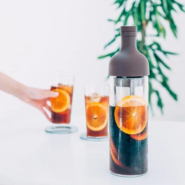 Hario Hario Cold brew Kaffee Flasche mit Sieb, Schwarz, – Produktbild 3 von 3