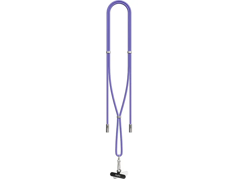 Aqiila Aqiila Lanyard mit Ladekabel USB-C auf Lightning, lila – Produktbild 1 von 1