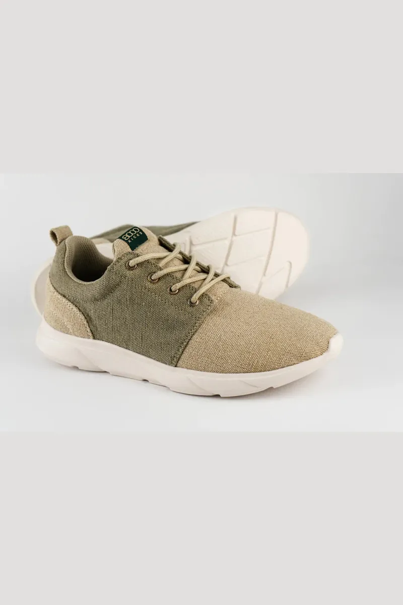8000kicks EU 8000kicks EU Herren vegan Sneaker Explorer V2, Beige, – Produktbild 1 von 2