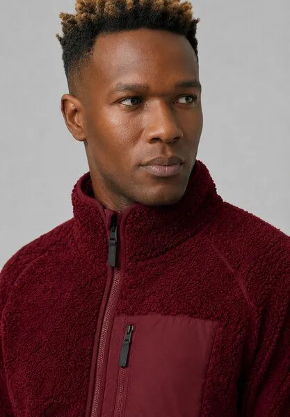 derbe derbe Fleecejacke „Kuschelbypocket“, Rhubarb, – Produktbild 4 von 4