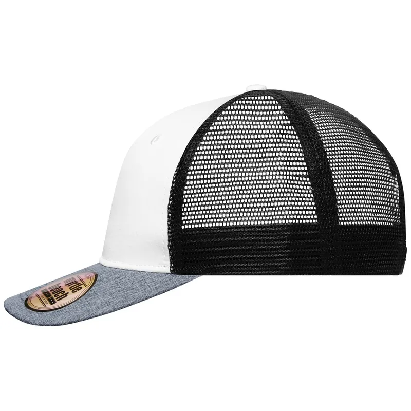 Myrtle Beach myrtle beach Mesh Cap in Melange-Optik MB6244 Einheitsgröße white/grey-melange/black – Produktbild 1 von 1