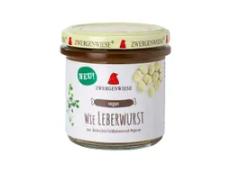 Zwergenwiese Zwergenwiese Bio-Brotaufstrich "Wie Leberwurst", vegan, 140 g – Produktbild 1 von 1