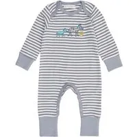 Sense Organics sense-organics Baby Schlafanzug/- overall *Zebra* GOTS & Fair Trade | Sense Organics – Produktbild 1 von 1