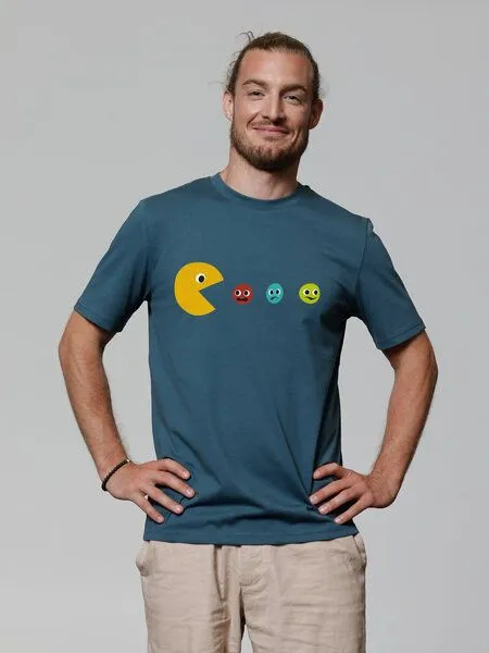 watapparel watapparel T-Shirt Unisex Pacmännchen, Stargazer, – Produktbild 2 von 3