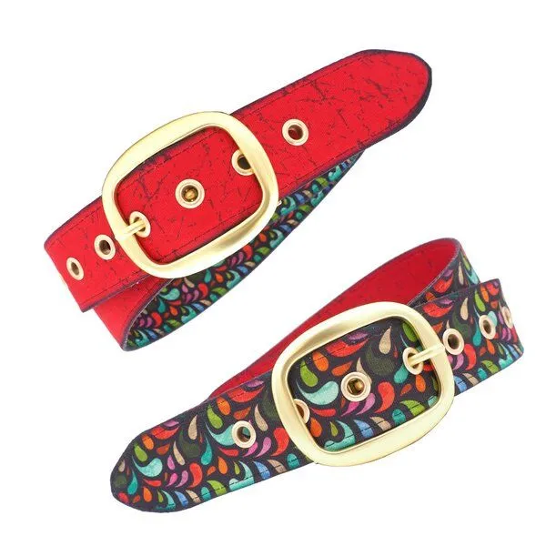 Seegarn Seegarn - Gürtel / Wendegürtel SeeNot 4cm, Gold, – Produktbild 1 von 5
