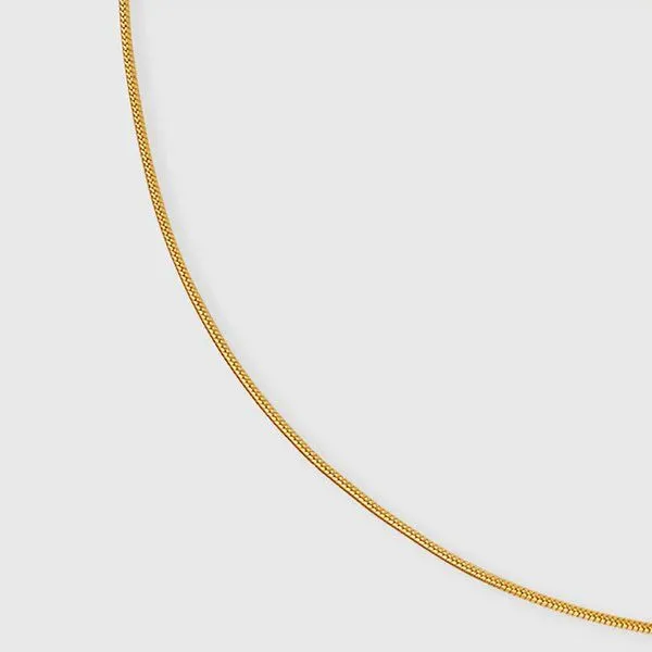 fejn jewelry fejn jewelry Kette 'snake chain' - Schlangenkette, Gold, – Produktbild 2 von 3
