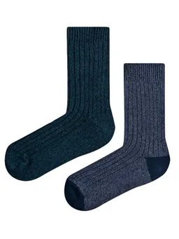 Natural Vibes Natural Vibes Warme Socken | Bio GOTS | 2 Pack | Herren Damen Socken – Produktbild 1 von 1