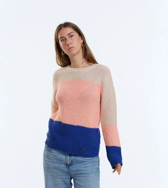Gary Mash GARY MASH Pullover Lamona aus Biobaumwolle, Blockstreifen, – Produktbild 1 von 1