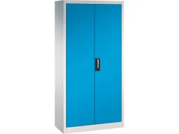 C+P C+P Stahlschrank mit Flügeltüren "Acurado" H1950xB930xT400mm, Lichtgrau/Lichtblau – Produktbild 1 von 1