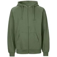 Neutral Neutral® Herren Unisex College Hoodie Zoodie Hoody Kapuzenjacke Sweatjacke, Oliv, – Produktbild 1 von 1