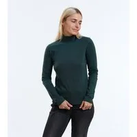 Gary Mash GARY MASH Langarmshirt Susan mit Stehkragen aus TENCEL Lyocell Mix, Grün, – Produktbild 1 von 1