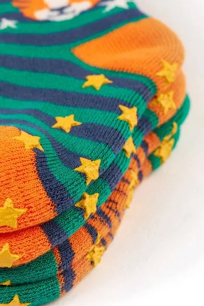 Frugi Frugi Dicke Socken in Zweierpack mit Antirutsch-Noppen – Produktbild 3 von 3