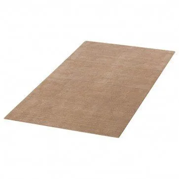 Prolana Prolana Handgefertigter Flor-Teppich "Melange" aus Wolle, Hellbraun, – Produktbild 1 von 3