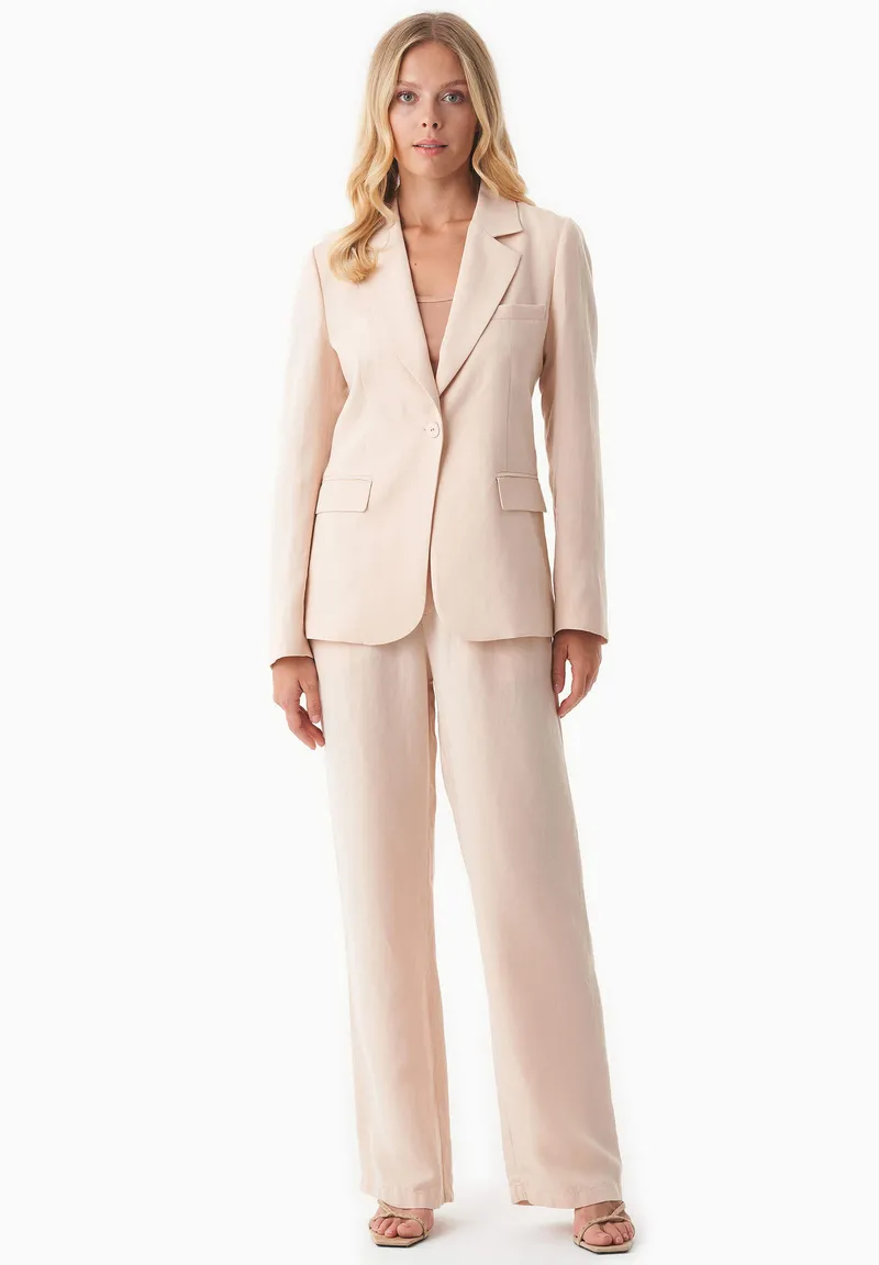 ORGANICATION ORGANICATION Damen vegan Blazer Soft Beige, Beige, – Produktbild 1 von 2