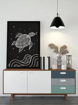 vis wear vis wear Turtle Poster – Produktbild 1 von 1