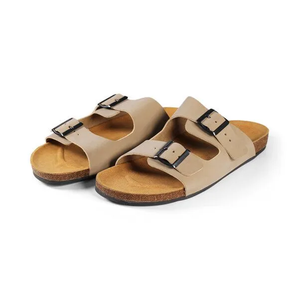 Fairticken Fairticken CORGHO vegane "NoBuck" Unisex Sandale, Beige, – Produktbild 3 von 4