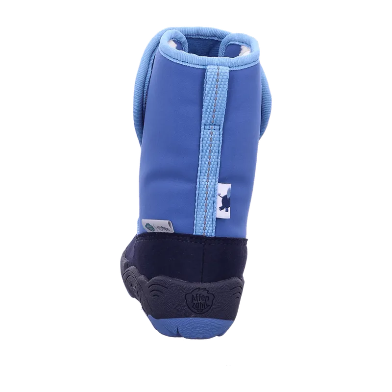 Affenzahn Affenzahn Elephant Snow Boot 0149130052 Blau - Stiefel mit Futter - Barfußschuhe KINDER, Blau für Kinder, blau, Größe 28 EU, Blau, – Produktbild 4 von 7
