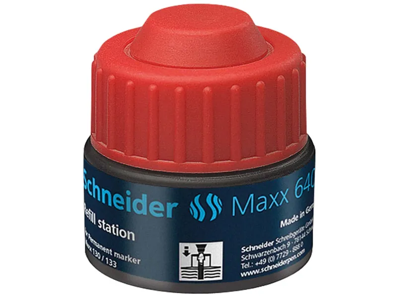 Schneider Schneider Nachfülltinte 640 für Permanent-Marker "Maxx 130/133" rot – Produktbild 1 von 1