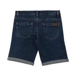 Walkiddy Kinder Jeansshorts GOTS zertifiziert – Dunkelblau, weich & bequem, alltagstauglich | von Walkiddy – Produktbild 1 von 1