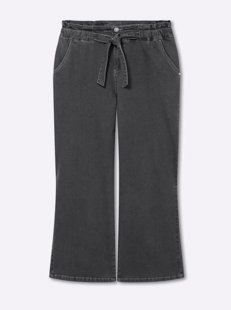 sheego Jeans anthrazit-grey-denim, Anthrazit-grey-denim, – Produktbild 1 von 2