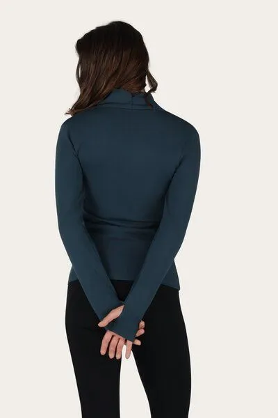 Urban Goddess Urban Goddess Ishtar Yoga Langarmshirt, Orion (blau), – Produktbild 4 von 5