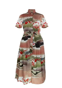 Sophia Schneider-Esleben Sophia Schneider-Esleben Dress Marie, Mohn - Damenkleid aus Bio-Baumwolle – Produktbild 1 von 1