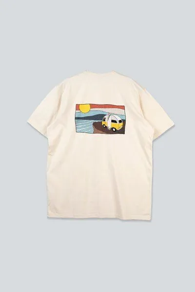 LAKOR LAKOR T-Shirt aus Bio-Baumwolle - Trippin' - Rainy Day – Produktbild 3 von 4