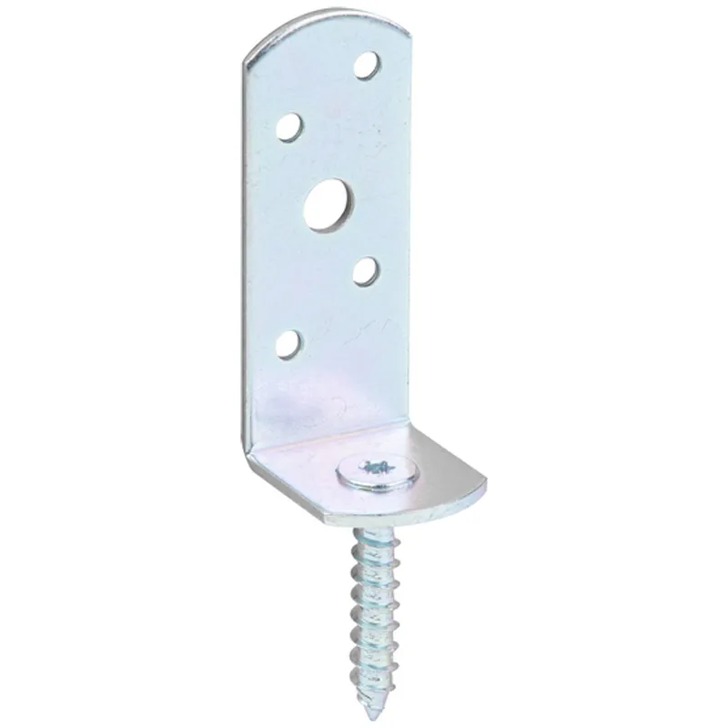 Alberts ALBERTS Flechtzaunhalter, L-Form, disp., HxB 115x31, 5 mm – Produktbild 1 von 1