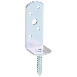 Alberts ALBERTS Flechtzaunhalter, L-Form, disp., HxB 115x31, 5 mm – Produktbild 1 von 1