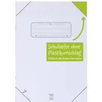 Soisi Soisi Recycling-Schulheft DIN A4 Nr. 7 Großkaro ohne Rand – Produktbild 1 von 1