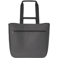 Halfar Halfar Shopper SOFTBASKET aus recyceltem Polyester 40 x 37 x 20 cm Shopper mit herausnehmbaren festem Boden, Anthrazit, – Produktbild 1 von 1
