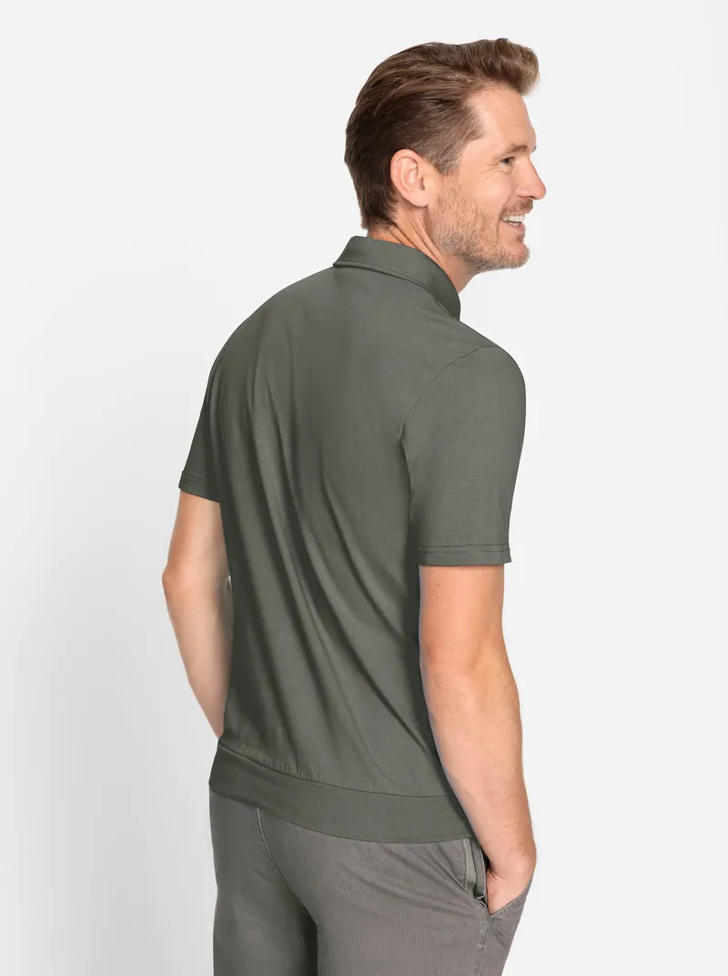 marco donati Kurzarm-Shirt, Oliv, – Produktbild 2 von 2