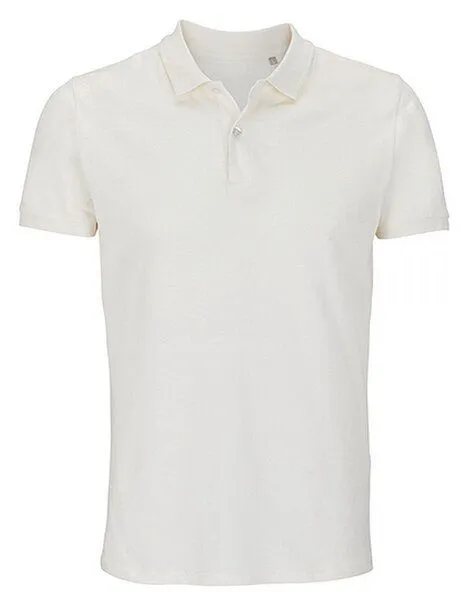 Sol's Sol's Herren Poloshirt Planet Polo Shirt Regular Bio - Baumwolle, Off white, – Produktbild 1 von 3