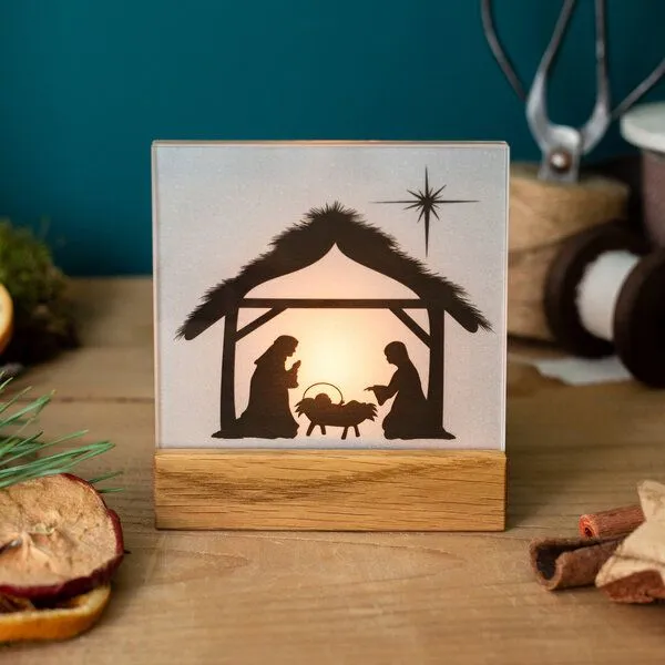 klotzaufklotz klotzaufklotz Weihnachtskrippe Mini Bethlehem – Produktbild 2 von 8