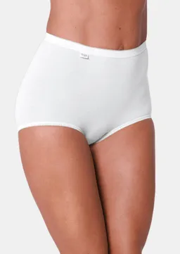 Sloggi Taillenslip im 2er-Pack - weiß - Gr. 38 von Goldner Fashion – Produktbild 1 von 1