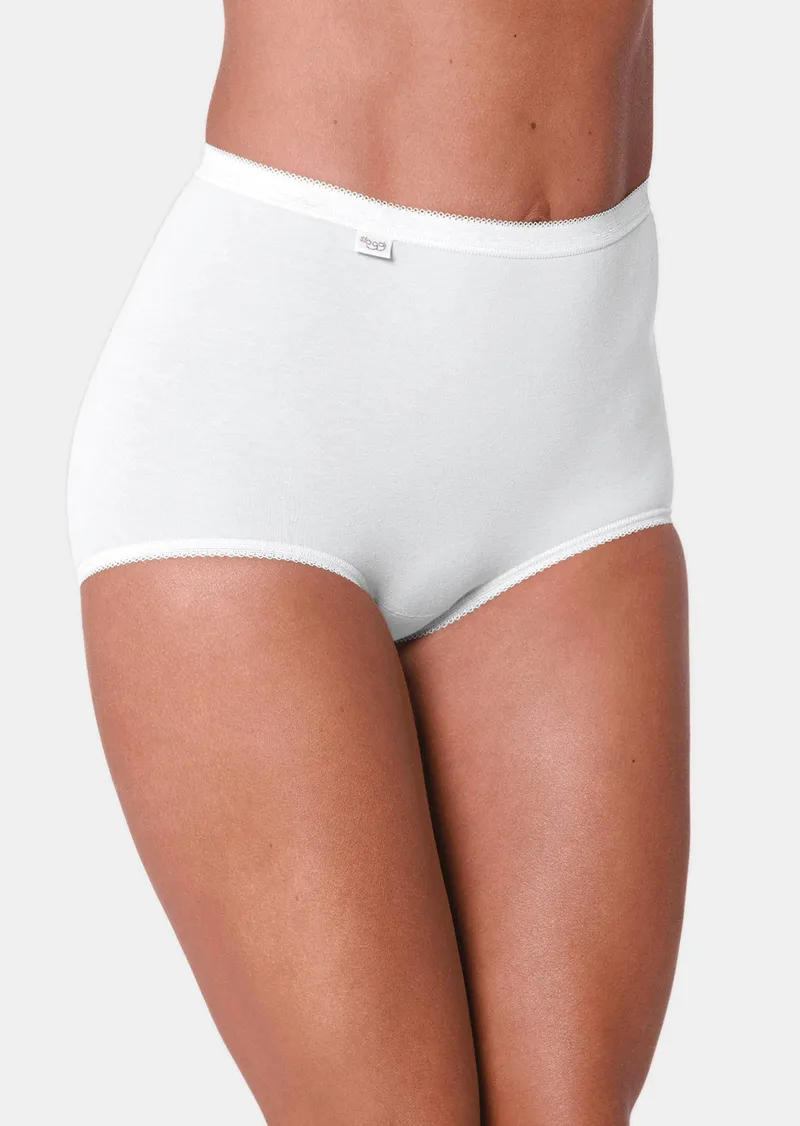 Sloggi Taillenslip im 2er-Pack - weiß - Gr. 38 von Goldner Fashion, Weiss, – Produktbild 1 von 6
