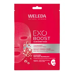 Weleda Weleda Exo Boost Youth Power Glow Tuchmaske Granatapfel – Produktbild 1 von 1