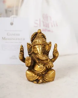 Oh Shanti Oh Shanti Ganesh Messingfigur – Produktbild 1 von 1