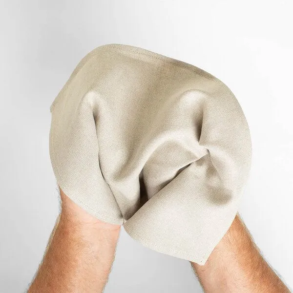 nahtur-design nahtur-design Leinen Gästehandtücher, Natur_06 (beige), – Produktbild 2 von 3