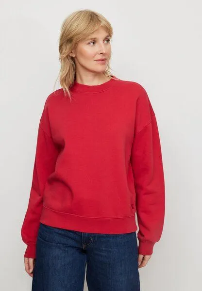 recolution Damen Sweatshirt aus Bio-Baumwolle - NERINE - recolution, Signal red (rot), – Produktbild 4 von 4