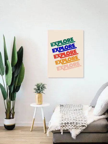 Photocircle Photocircle Poster / Leinwandbild - EXPLORE – Produktbild 4 von 4