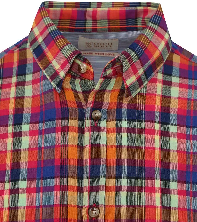 Scotch and Soda Scotch and Soda Hemd Karo Multicolour, Multicolour, – Produktbild 3 von 5