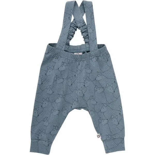 Müsli by Green Cotton Müsli by Green Cotton Baby Hose mit Trägern Wölfe GOTS zertifiziert – Produktbild 1 von 1