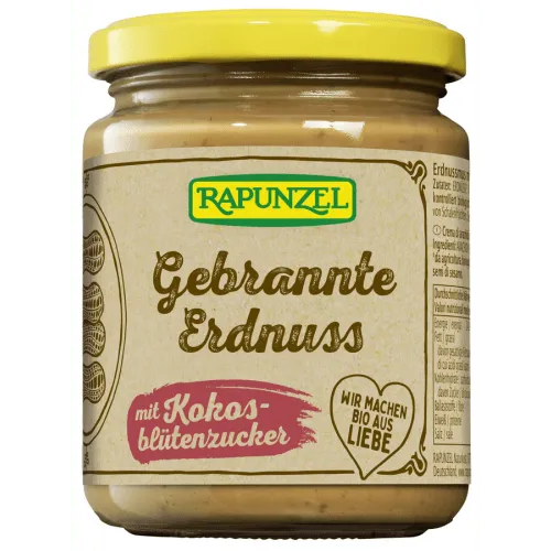 RAPUNZEL Gebrannte Erdnuss Aufstrich mit Kokosblütenzucker bio (250g) – Produktbild 1 von 1