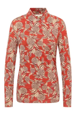 Tranquillo Feminines EcoVero™-Shirt - flower fields / S – Produktbild 1 von 1