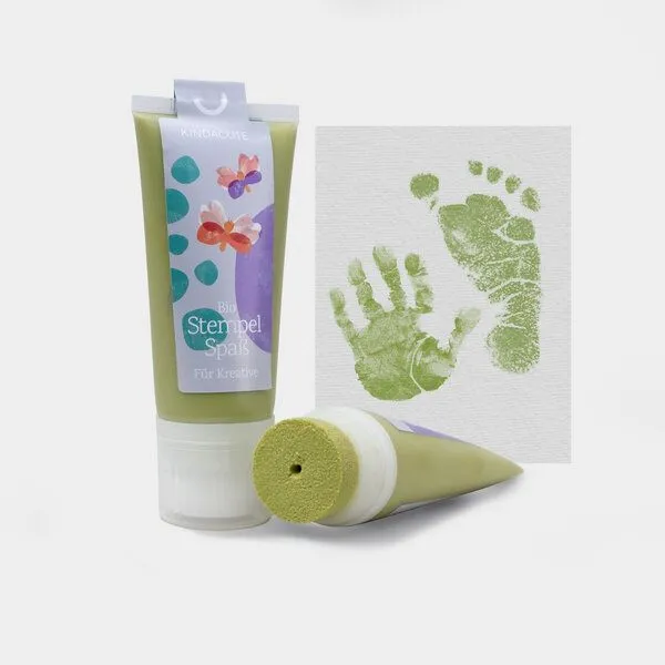 KINDACUTE KINDACUTE Bio Stempelspaß für Babys & Kids, Pistaccio, – Produktbild 1 von 4