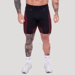 GymBeam OG1 GymBeam OG1 Seamless Shorts in Black/Red XXL – Produktbild 1 von 1