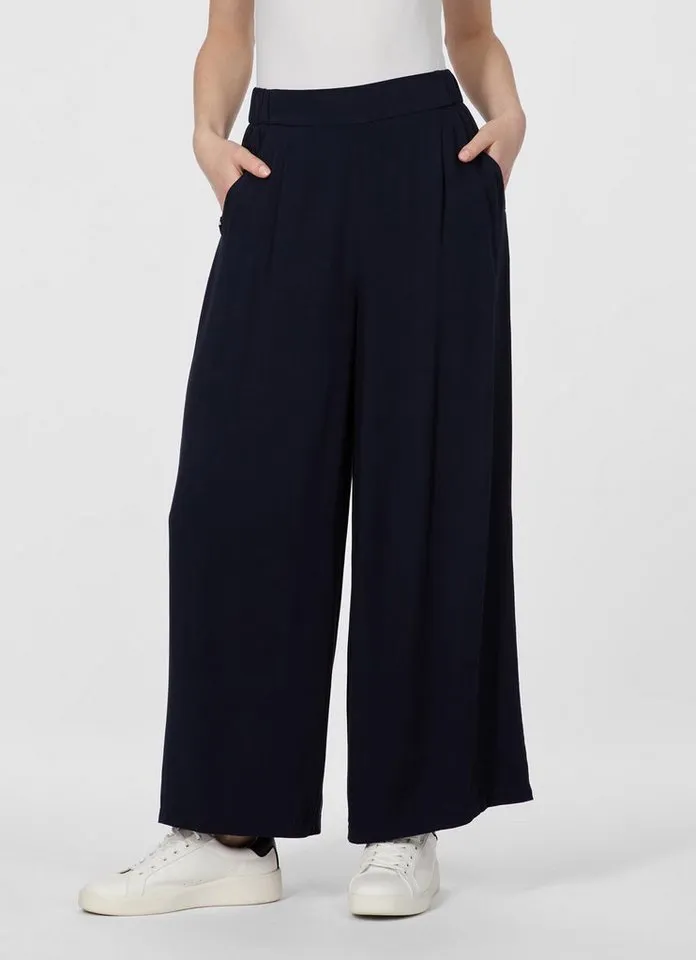ragwear ragwear Schlupfhose LOGGAN reine Viskose und weites Bein für angenehmes Tragegefühl, Blau, – Produktbild 2 von 5