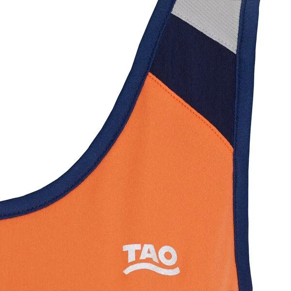 TAO Sportswear TAO Sportswear Atmungsaktives Damen Lauftop Avissa, Orange, – Produktbild 3 von 3
